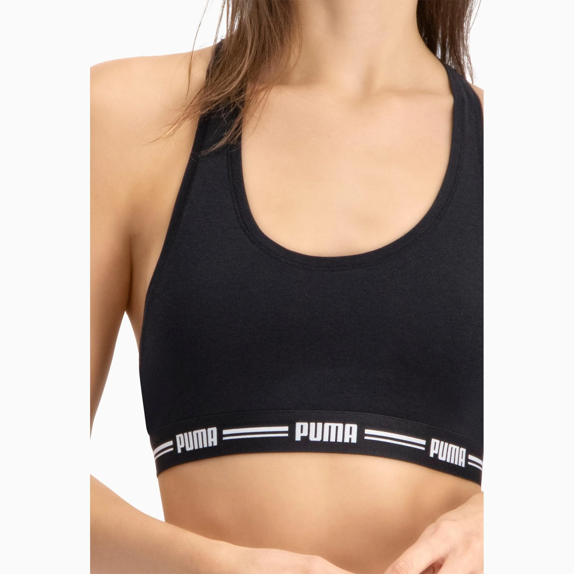 Puma Sportinė Liemenėlė Moterims Women Racer Juodas 907862 04