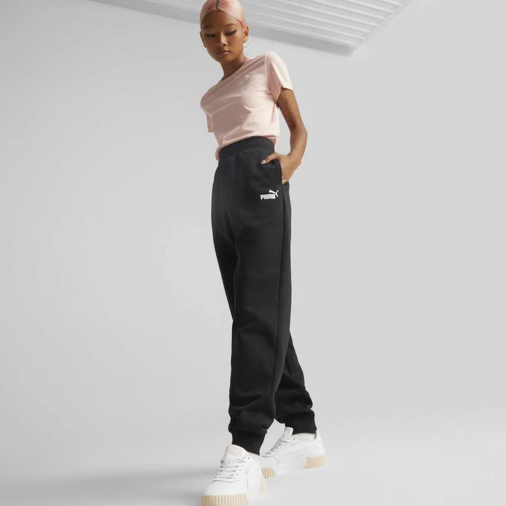Puma Sportinės Kelnės Moterims Ess+ Embroigery Juodas 670007 01