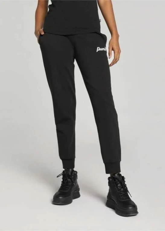 Puma Sportinės Kelnės Moterims ESS+ Script Pants Juodas 679350 01