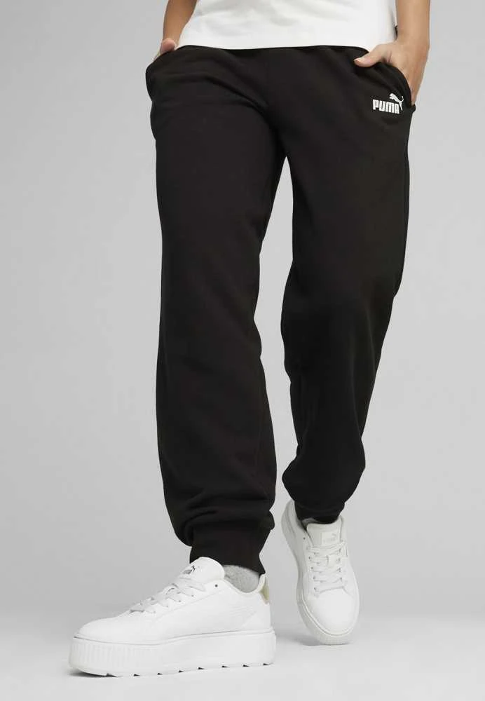 Puma Sportinės Kelnės Moterims Ess+ Small Logo Pants Juodas 678744 01