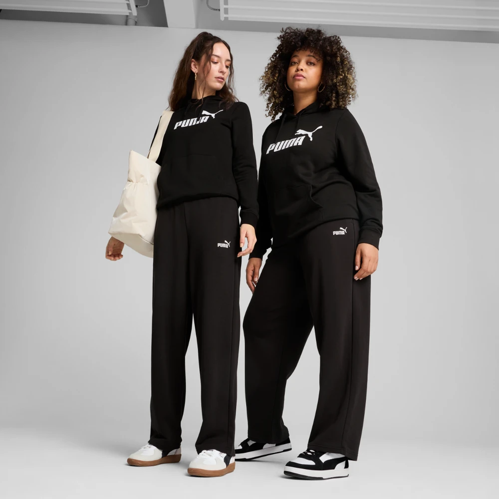 Puma Sportinės Kelnės Moterims Ess Small No.1 Logo Straight Pants Juodas 684979 01