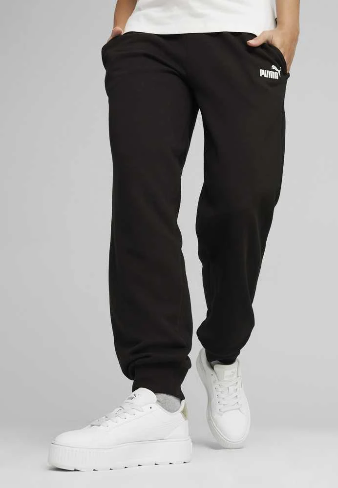 Puma Sportinės Kelnės Moterims Ess+ Small Logo Pants Juodas 678744 01
