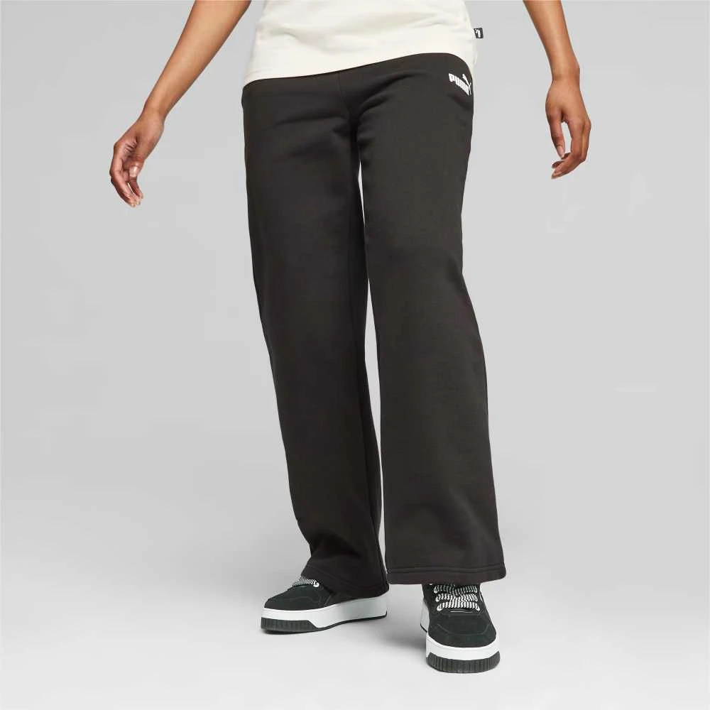 Puma Sportinės Kelnės Moterims Ess+ Straight Leg Juodas 676093 01