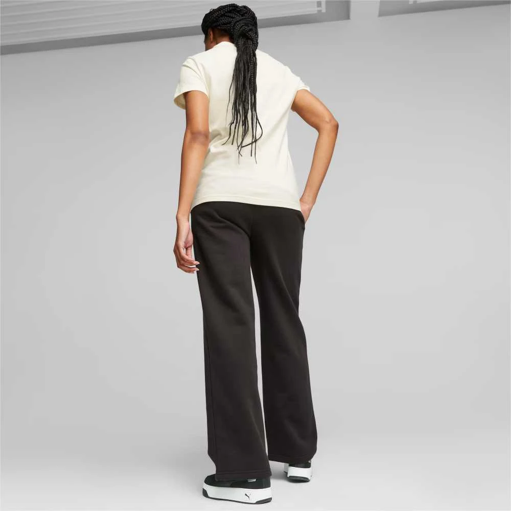 Puma Sportinės Kelnės Moterims Ess+ Straight Leg Juodas 676093 01