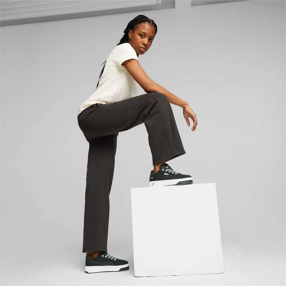 Puma Sportinės Kelnės Moterims Ess+ Straight Leg Juodas 676093 01