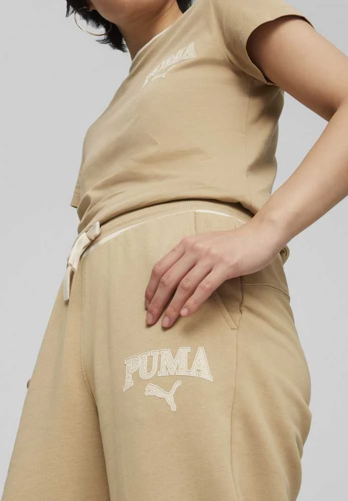 Puma Sportinės Kelnės Moterims Squad Pants Kreminis 677901 83