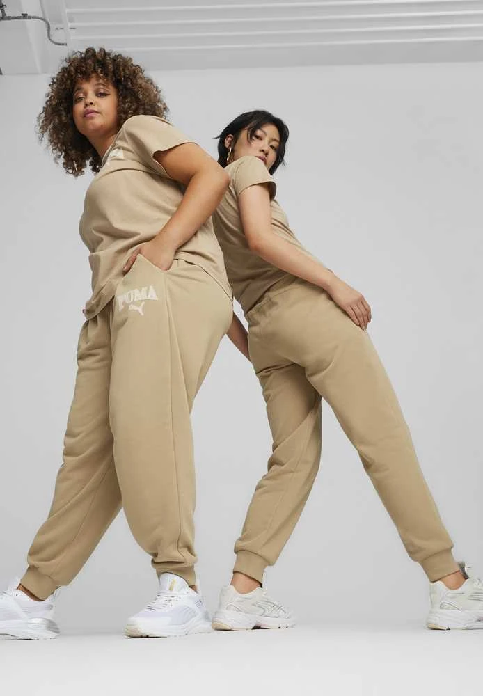 Puma Sportinės Kelnės Moterims Squad Pants Kreminis 677901 83