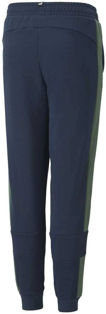 Puma Sportinės Kelnės Paaugliams Ess Block Sweatpants Mėlyna Žalias 849083 73