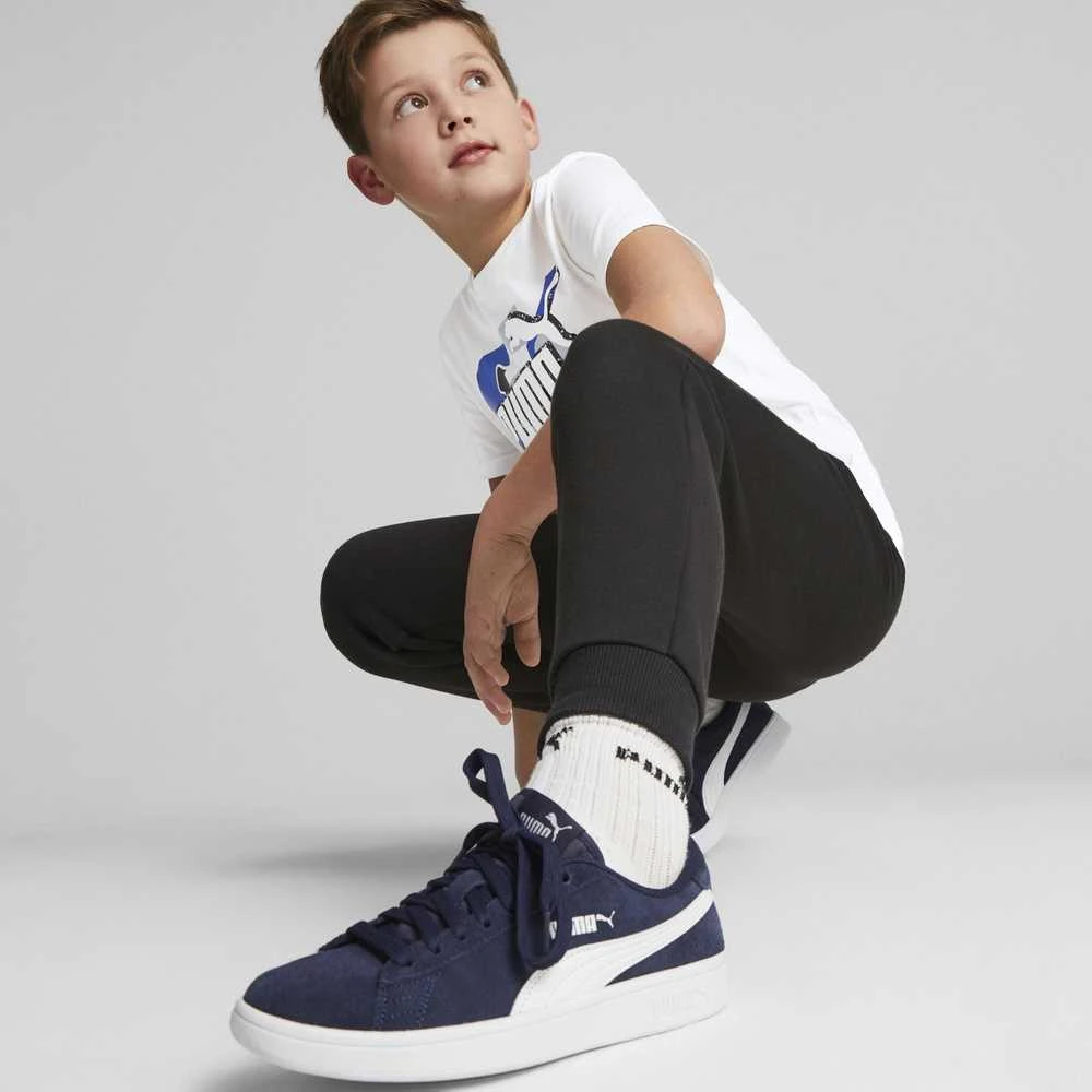 Puma Sportinės Kelnės Paaugliams Ess+Street Art Juodas 673273 01
