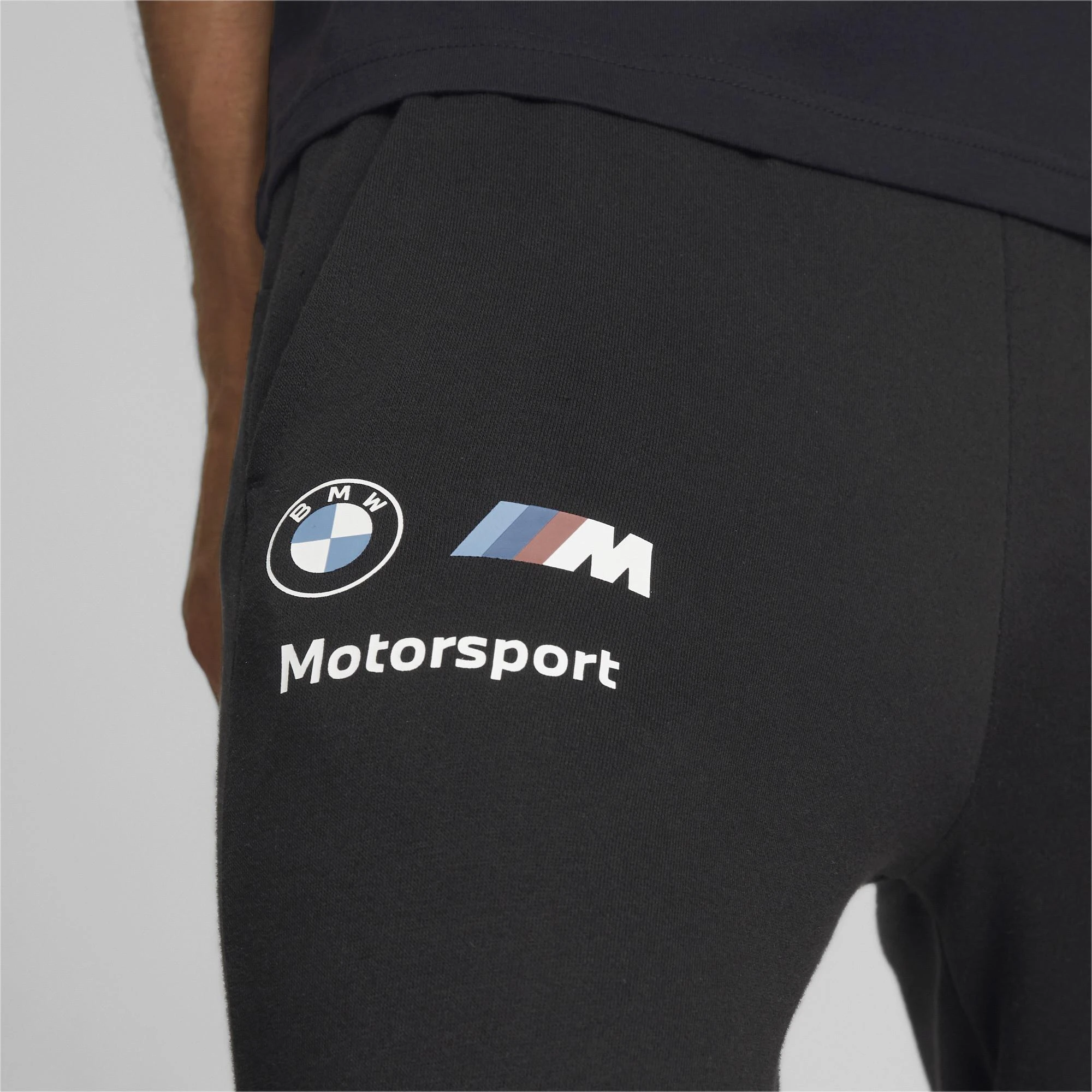 Puma Sportinės Kelnės Vyrams Bmw Mms Ess Fleece Pants Juodas 536244 01
