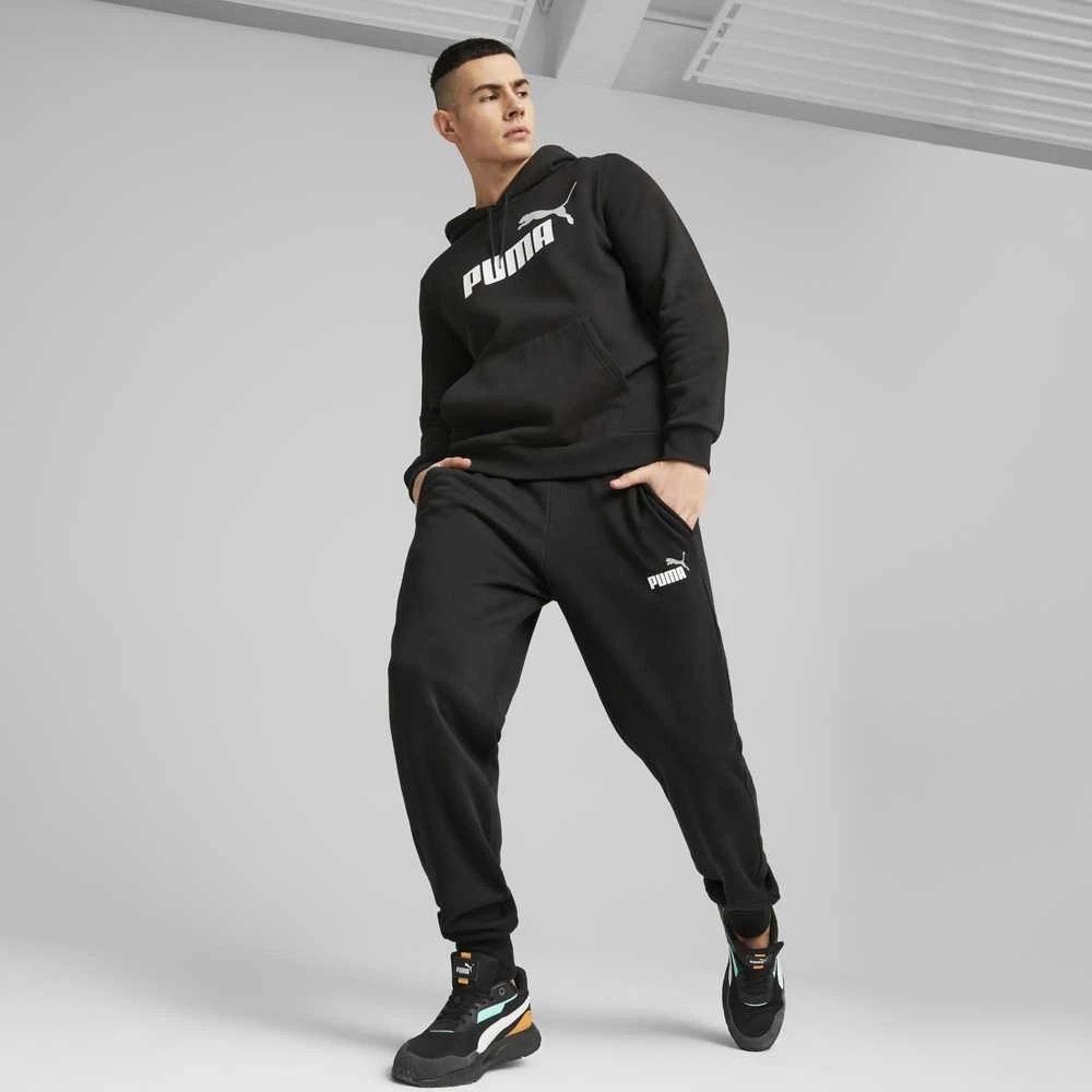 Puma Sportinės Kelnės Vyrams Ess+ 2 Col Logo Juodas 586767 61