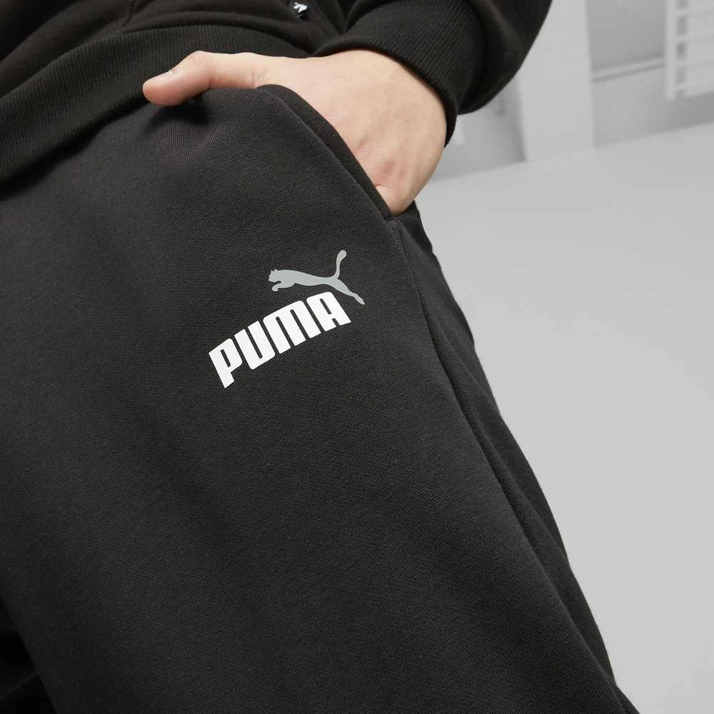 Puma Sportinės Kelnės Vyrams Ess+ 2 Col Logo Juodas 586767 61