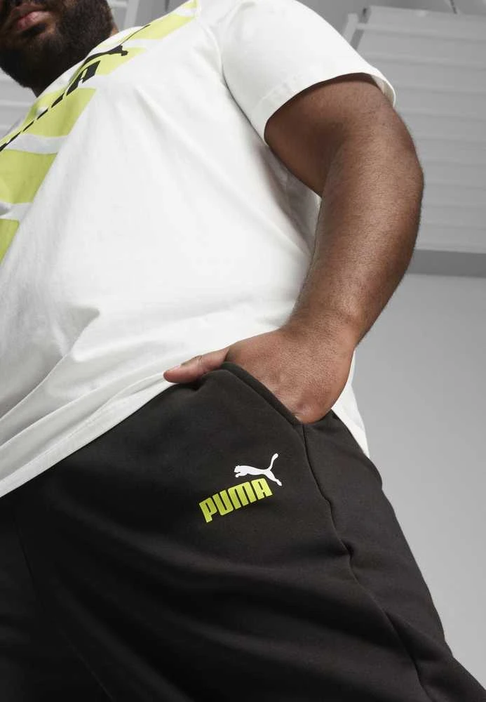 Puma Sportinės Kelnės Vyrams Ess+ 2 Col Logo Pants Juodas 586768 59