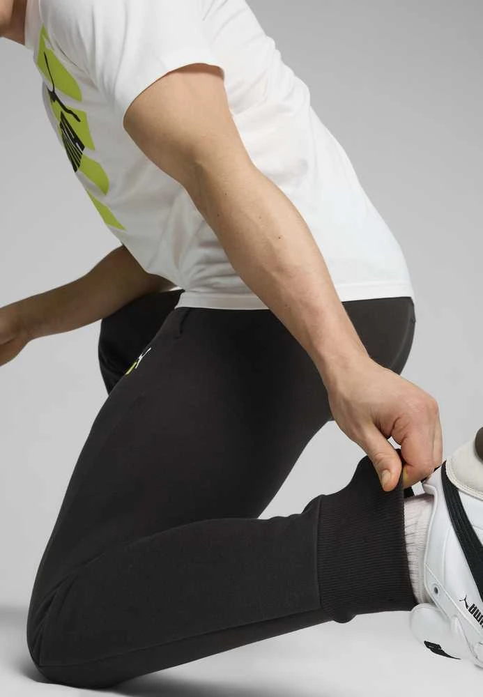 Puma Sportinės Kelnės Vyrams Ess+ 2 Col Logo Pants Juodas 586768 59