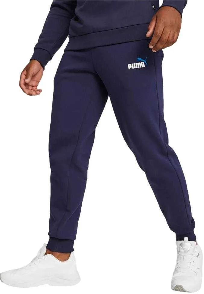 Puma Sportinės Kelnės Vyrams Ess+ 2 Col Logo Navy 586767 07