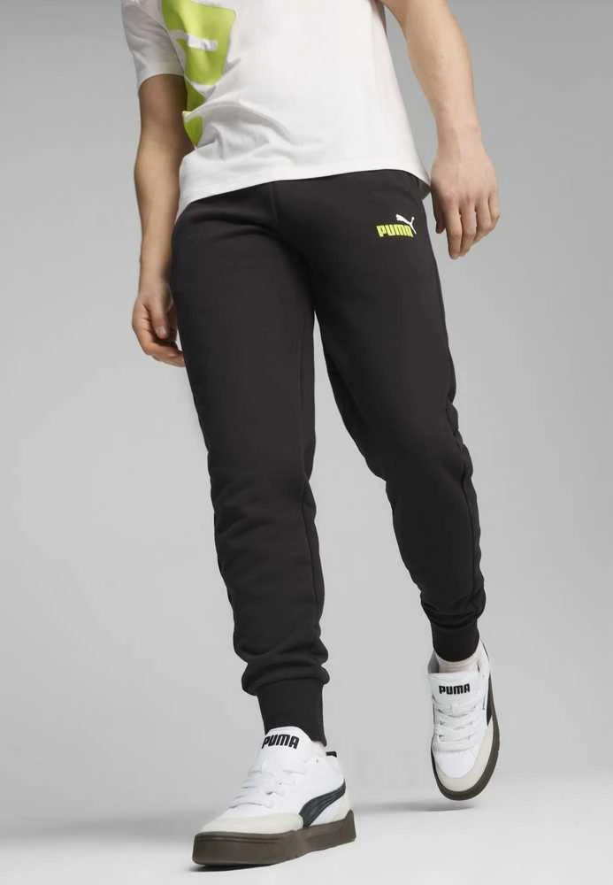 Puma Sportinės Kelnės Vyrams Ess+ 2 Col Logo Pants Juodas 586768 59