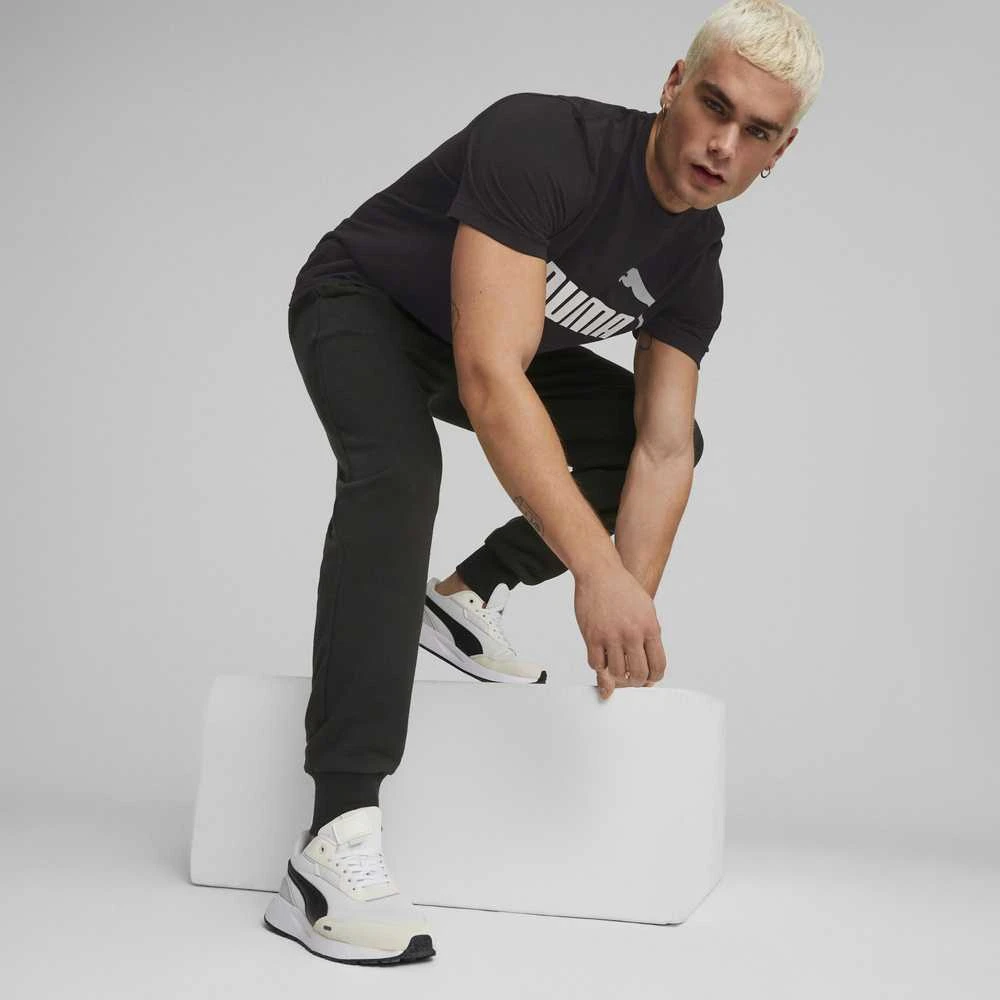 Puma Sportinės Kelnės Vyrams Ess+ 2 Col Logo Juodas 586768 61