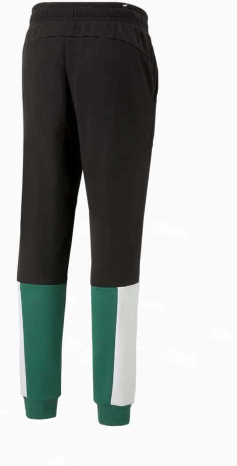 Puma Sportinės Kelnės Vyrams Ess+ Block Sweatpants Juodas Baltas Žalias 848007 37