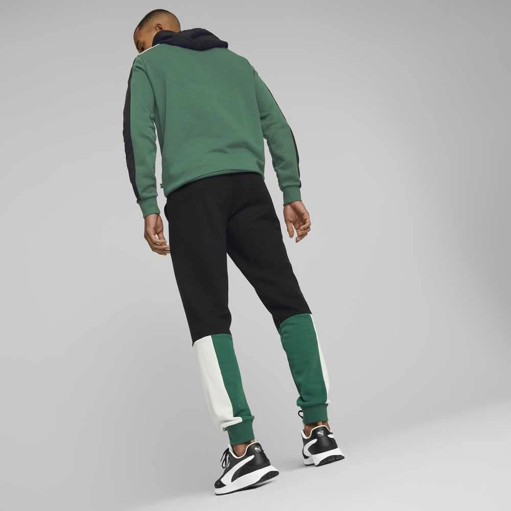 Puma Sportinės Kelnės Vyrams Ess+ Block Sweatpants Juodas Baltas Žalias 848007 37