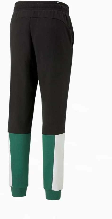 Puma Sportinės Kelnės Vyrams Ess+ Block Sweatpants Juodas Baltas Žalias 848007 37