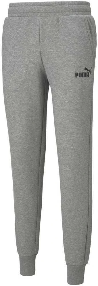 Puma Sportinės Kelnės Vyrams Ess Logo Pants Fl Pilkas 586714 03