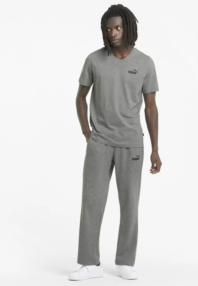 Puma Sportinės Kelnės Vyrams Ess Logo Pants Tr Pilkas 586720 03