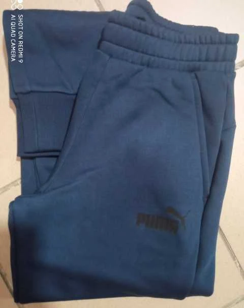 Puma Sportinės Kelnės Vyrams Ess Logo Pants Navy 586715 97
