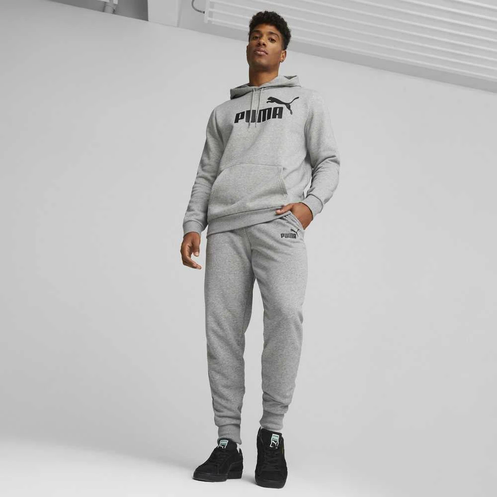 Puma Sportinės Kelnės Vyrams Ess Logo Pants Tr Pilkas 586716 03