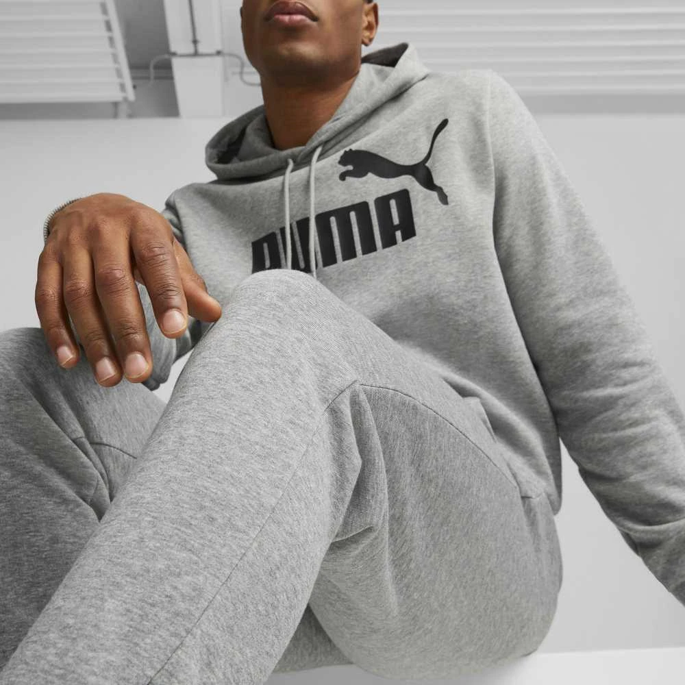 Puma Sportinės Kelnės Vyrams Ess Logo Pants Tr Pilkas 586716 03