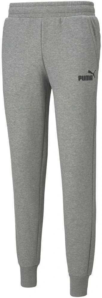 Puma Sportinės Kelnės Vyrams Ess Logo Pants Fl Pilkas 586714 03