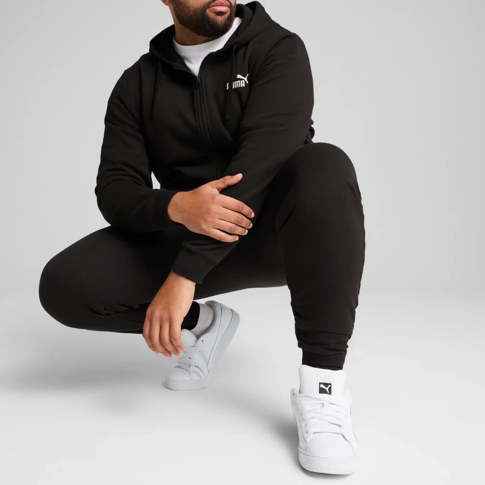 Puma Sportinės Kelnės Vyrams Ess No. 1 Logo Slim Sweatpants Juodas 682644 01