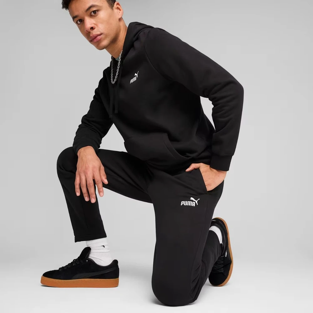 Puma Sportinės Kelnės Vyrams Ess No. 1 Logo Sweatpants Fl Juodas 682610 01