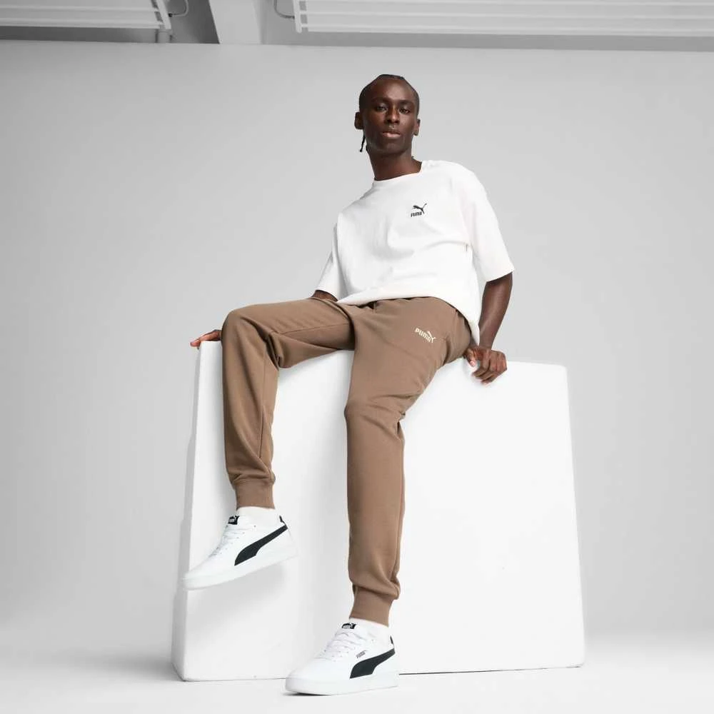 Puma Sportinės Kelnės Vyrams Ess No. 1 Logo Sweatpants Brown 682609 93