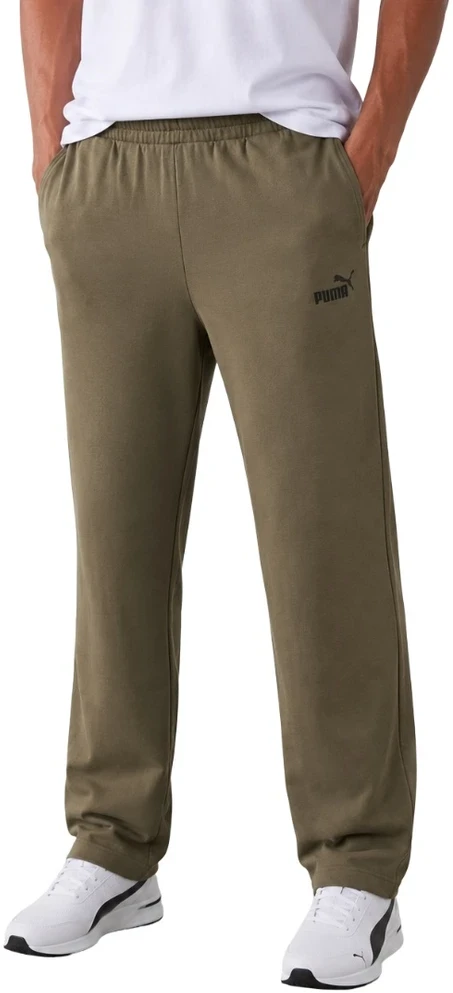 Puma Sportinės Kelnės Vyrams Ess No.1 Logo Relaxed Pants Khaki 692193 81