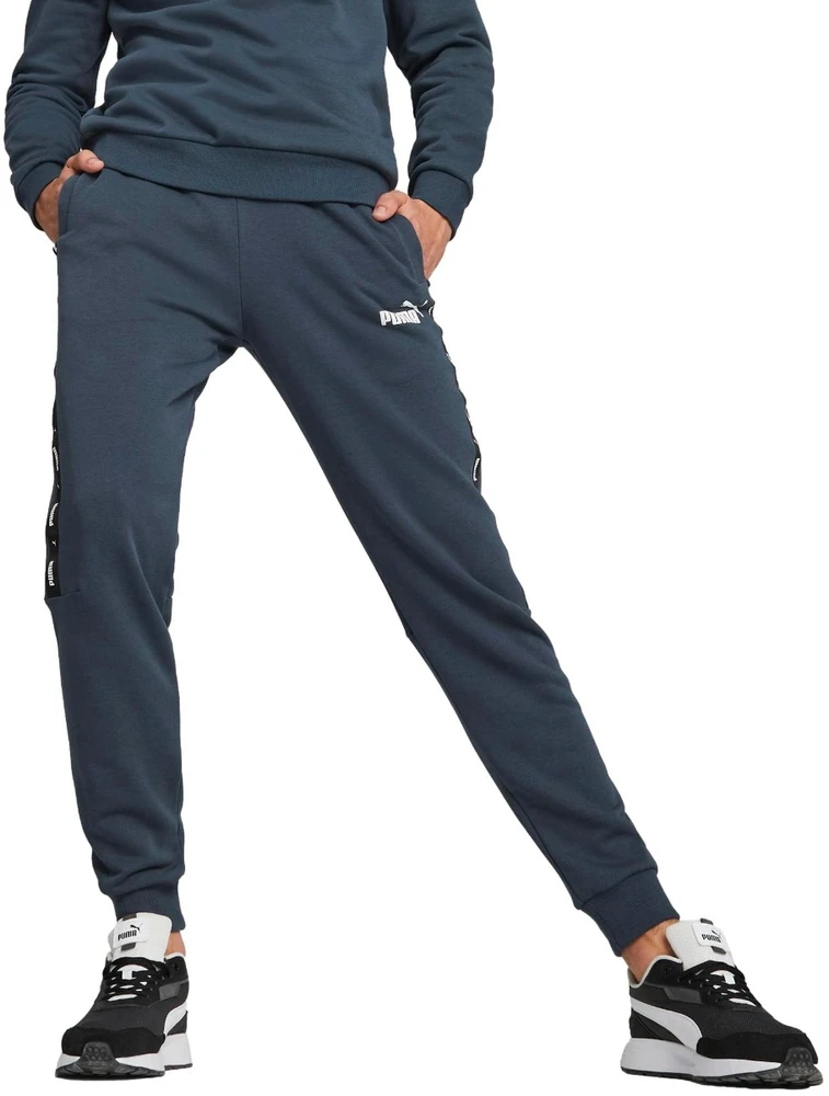 Puma Sportinės Kelnės Vyrams Ess+ Tape Sweatpants Navy 847388 16