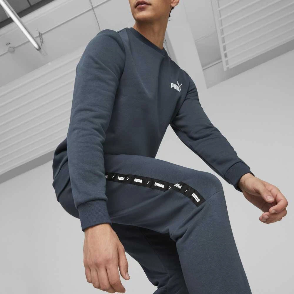 Puma Sportinės Kelnės Vyrams Ess+ Tape Sweatpants Navy 847388 16