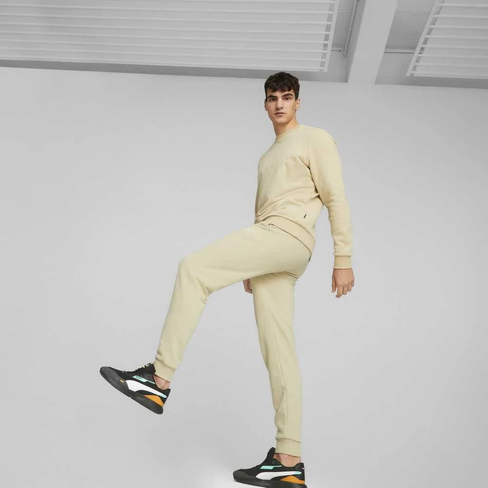 Puma Sportinis Džemperis Vyrams Ess Elevated Crew Kreminis 673386 88