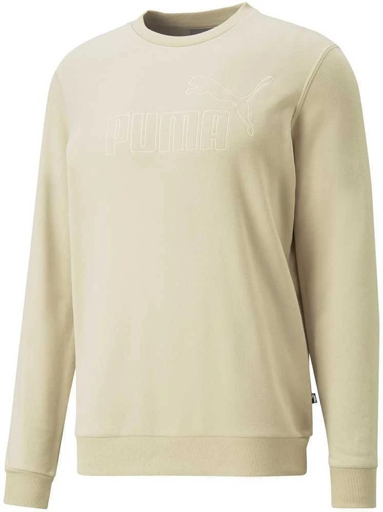 Puma Sportinis Džemperis Vyrams Ess Elevated Crew Kreminis 673386 88