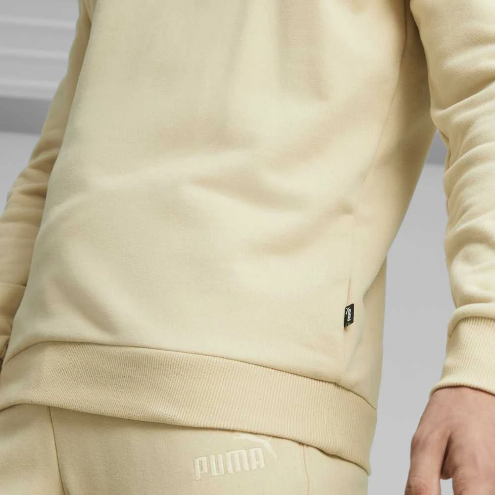 Puma Sportinis Džemperis Vyrams Ess Elevated Crew Kreminis 673386 88