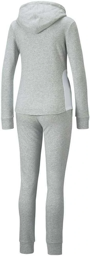 Puma Sportinis Kostiumas Moterims Classic Hooded Pilkas 847129 04