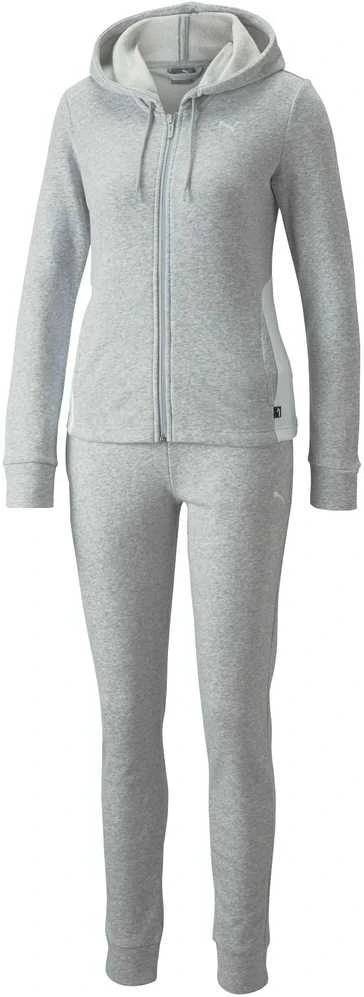 Puma Sportinis Kostiumas Moterims Classic Hooded Pilkas 847129 04