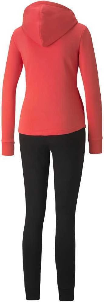 Puma Sportinis Kostiumas Moterims Classic Hooded Juodas Rožinė 589132 35