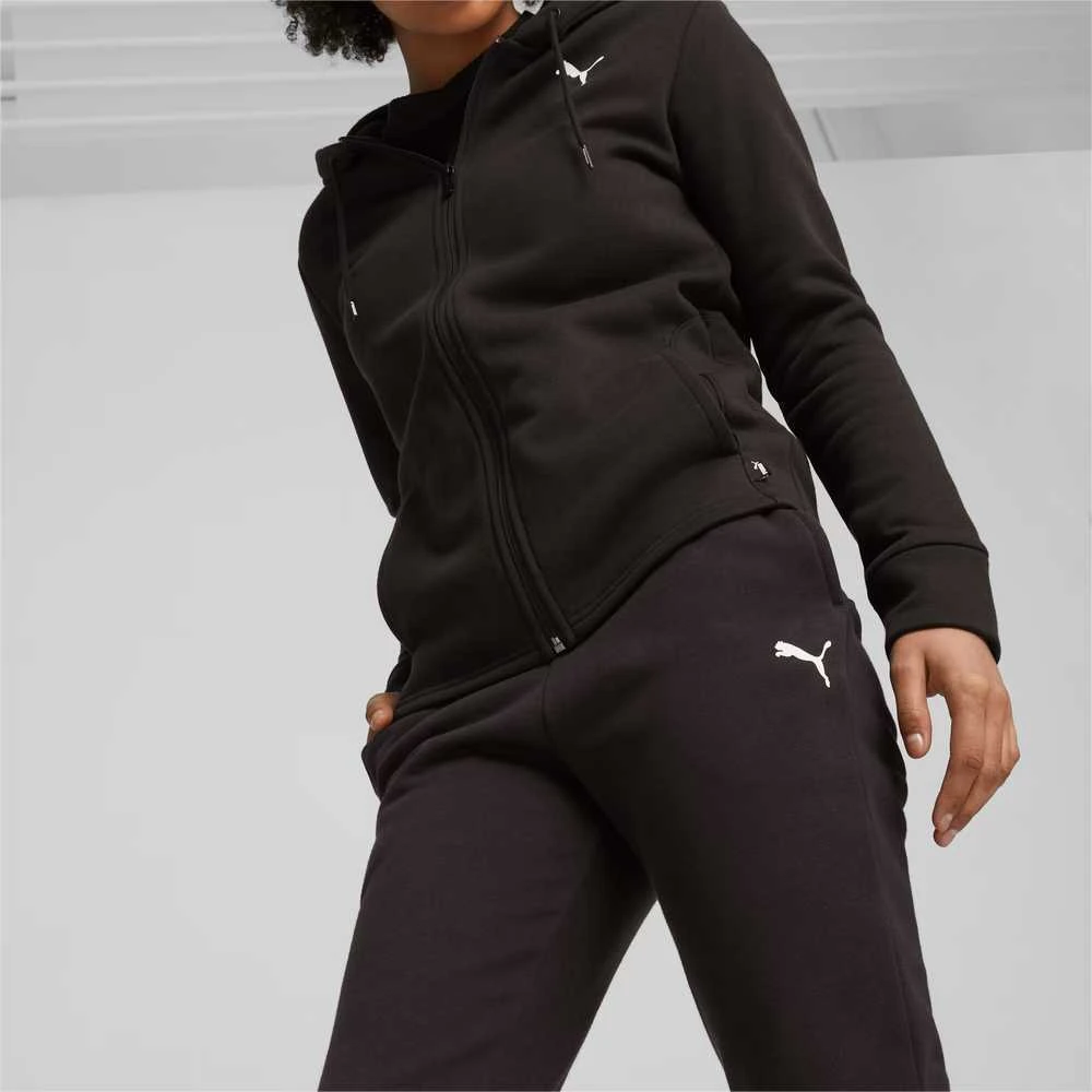 Puma Sportinis Kostiumas Moterims Classic Hooded Juodas 622637 01