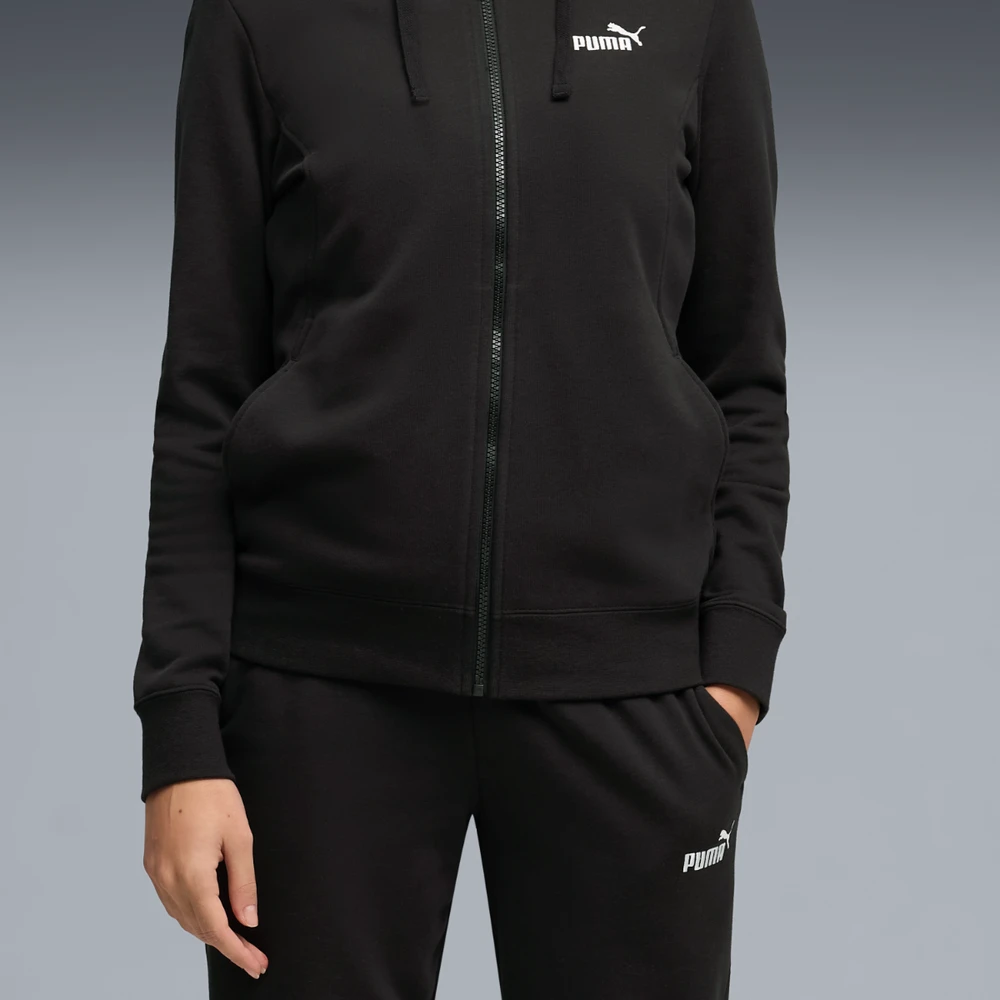 Puma Sportinis Kostiumas Moterims Hooded Sweat Suit Juodas 691902 01