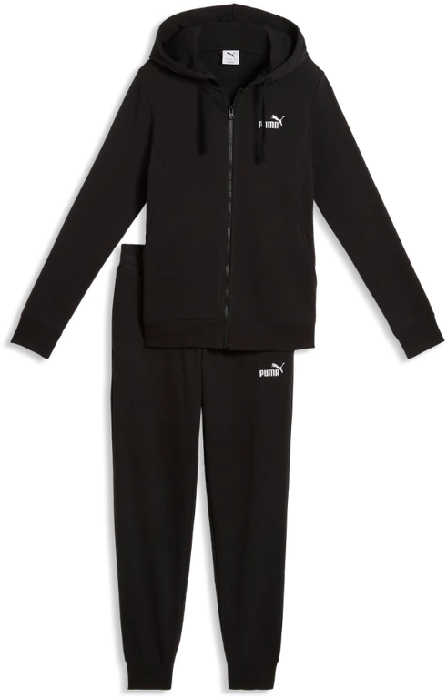 Puma Sportinis Kostiumas Moterims Hooded Sweat Suit Juodas 691902 01