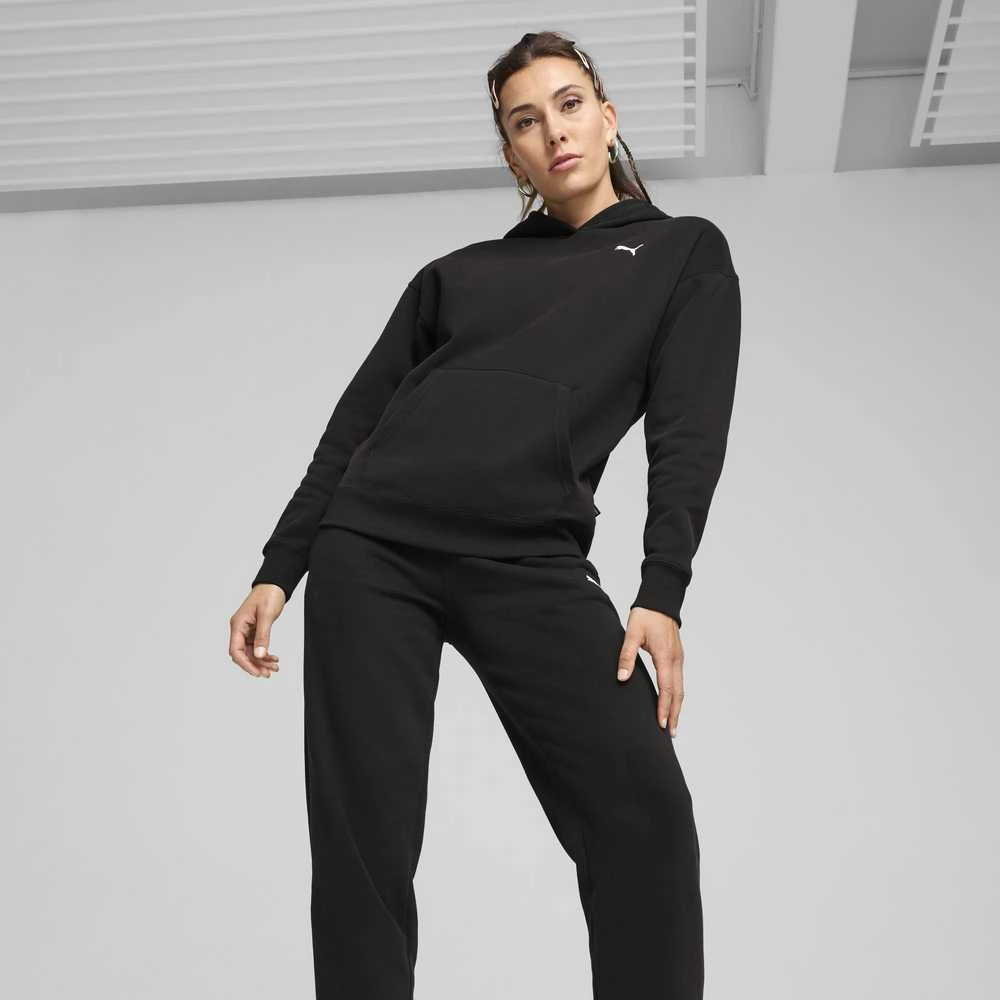Puma Sportinis Kostiumas Moterims Loungewear Tracks Fl Juodas 683091 01