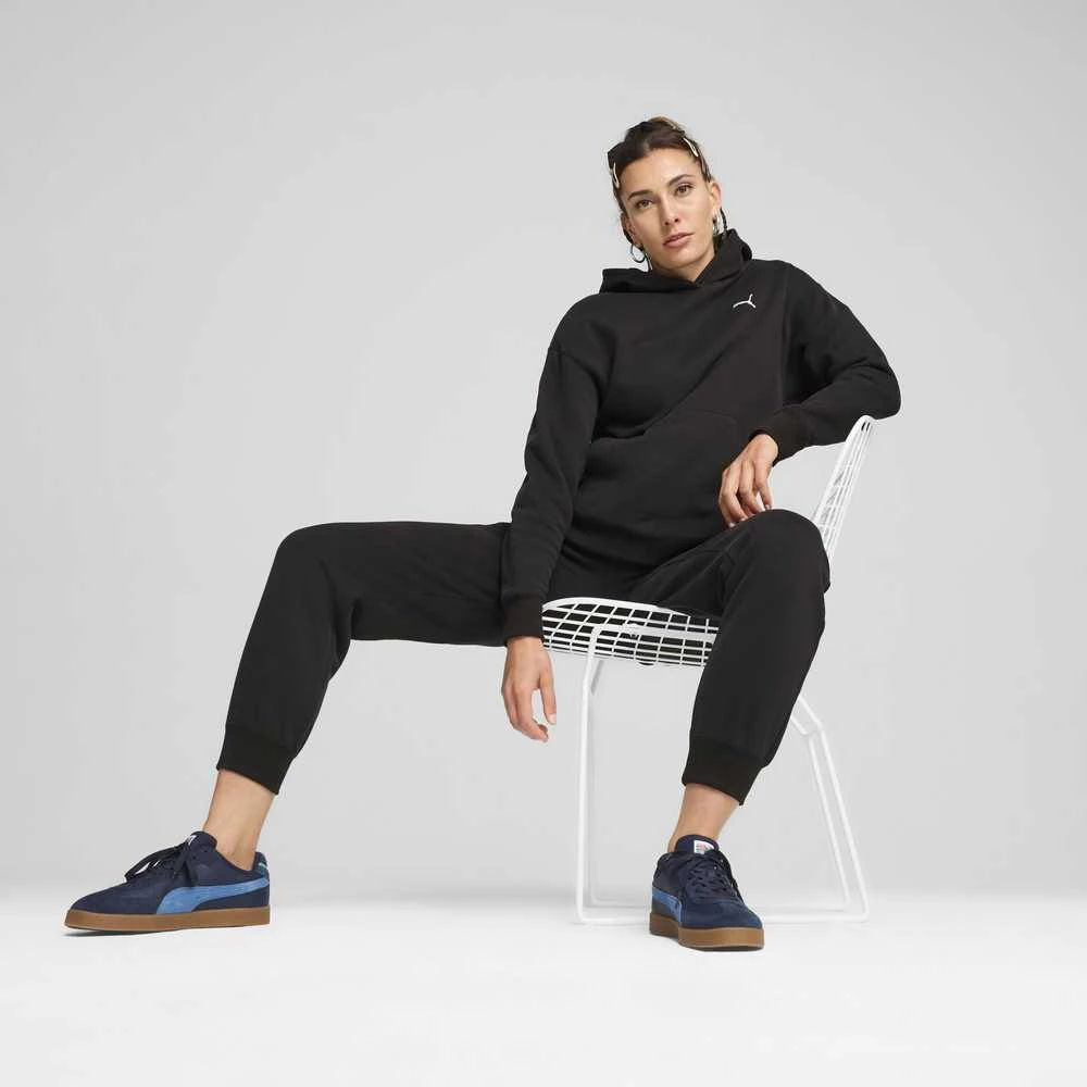 Puma Sportinis Kostiumas Moterims Loungewear Tracks Fl Juodas 683091 01