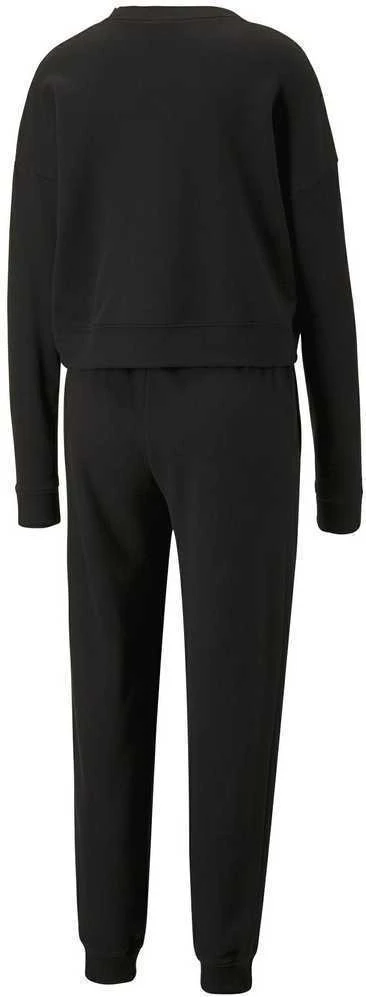 Puma Sportinis Kostiumas Moterims Loungewear Suit Juodas 673702 01