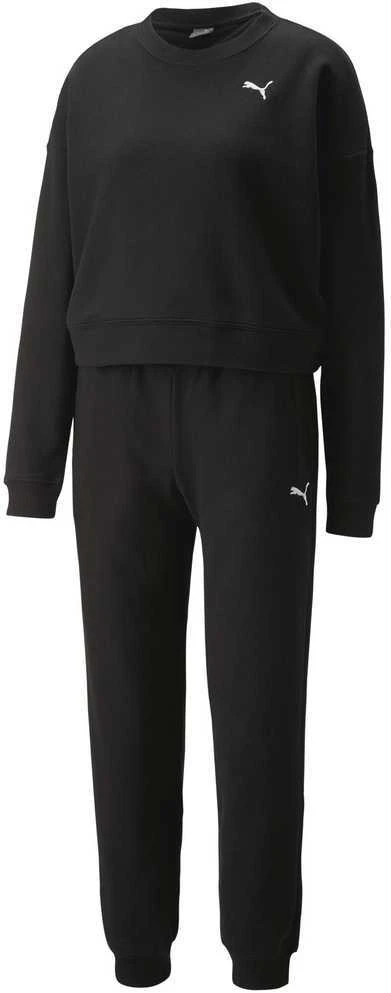 Puma Sportinis Kostiumas Moterims Loungewear Suit Juodas 673702 01