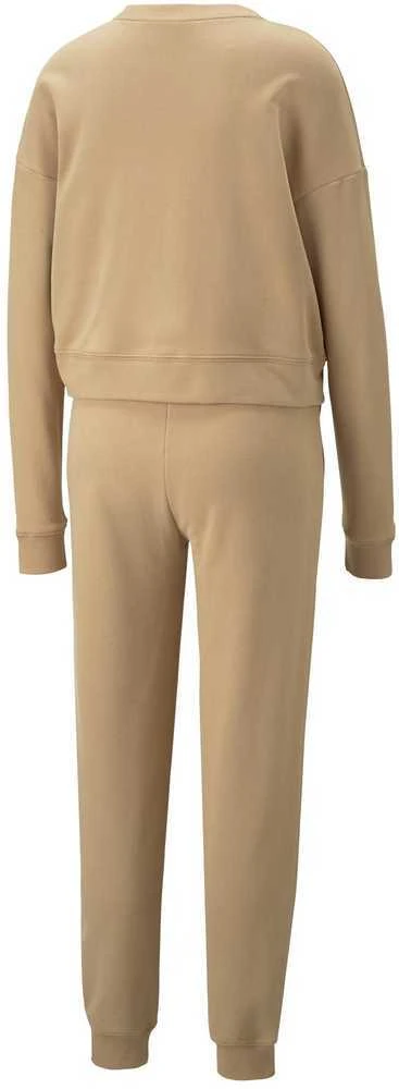 Puma Sportinis Kostiumas Moterims Loungewear Suit Brown 673702 89